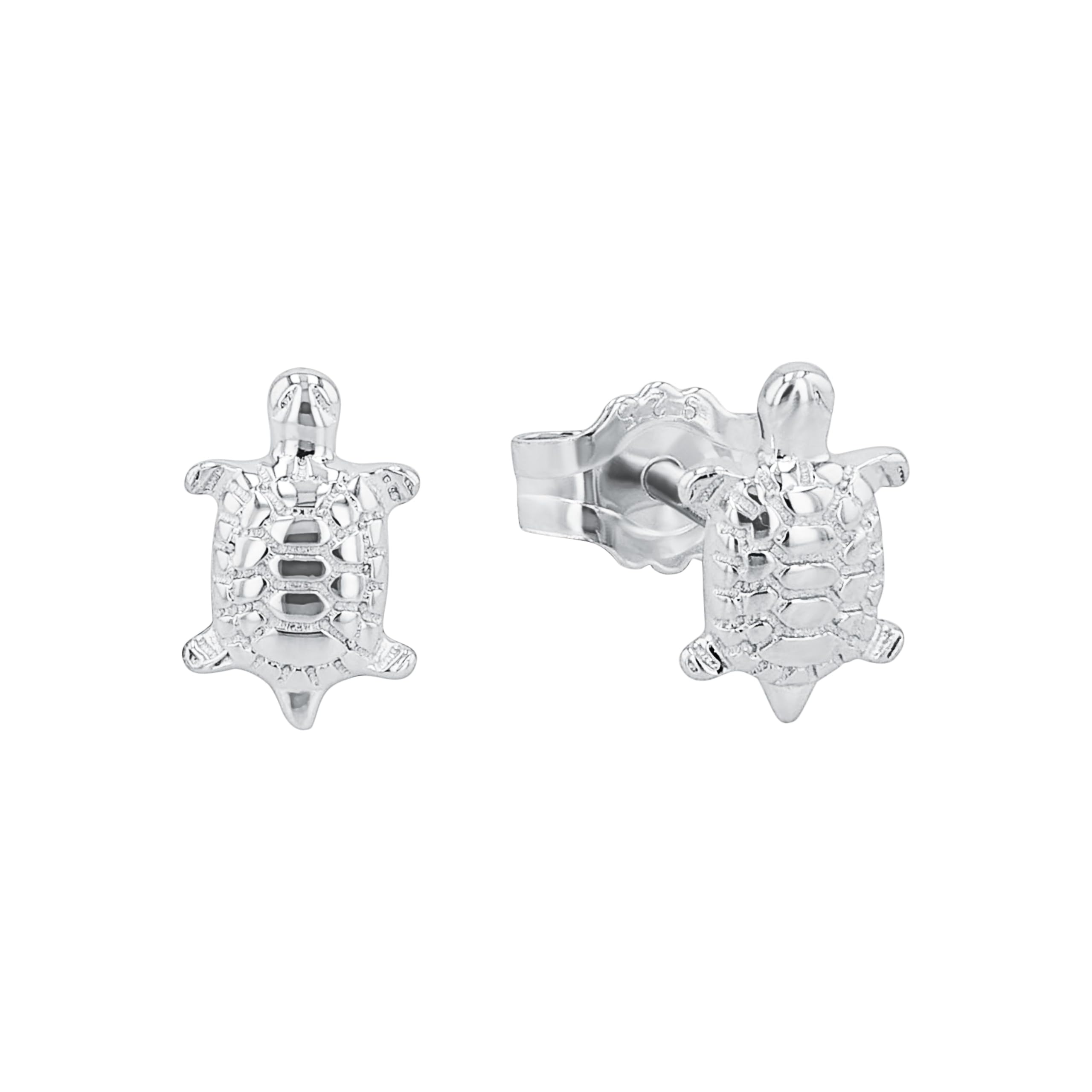 amor-ohrh-nger-schildkr-te-925-silber-kinder-zirkonia image 1