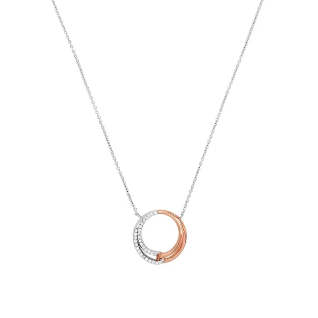 amor-halsschmuck-kette-2026271-bicolor-45-cm-zirkonia image 1