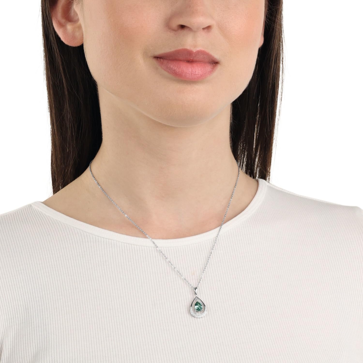 amor-halsschmuck-2023894-kette-tropfen-gr-n-45-cm image 4
