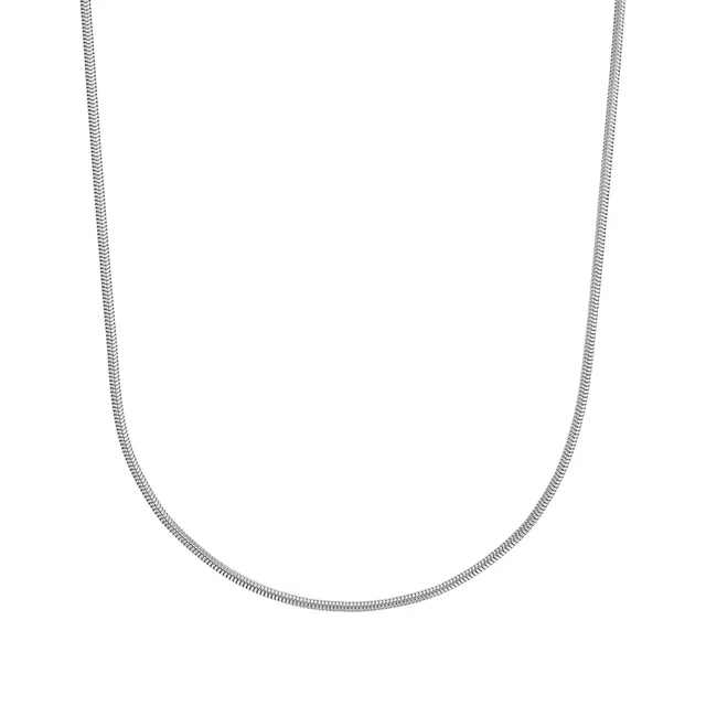 amor-halsschmuck-collier-silberkette-45-cm-damen-silber image 1