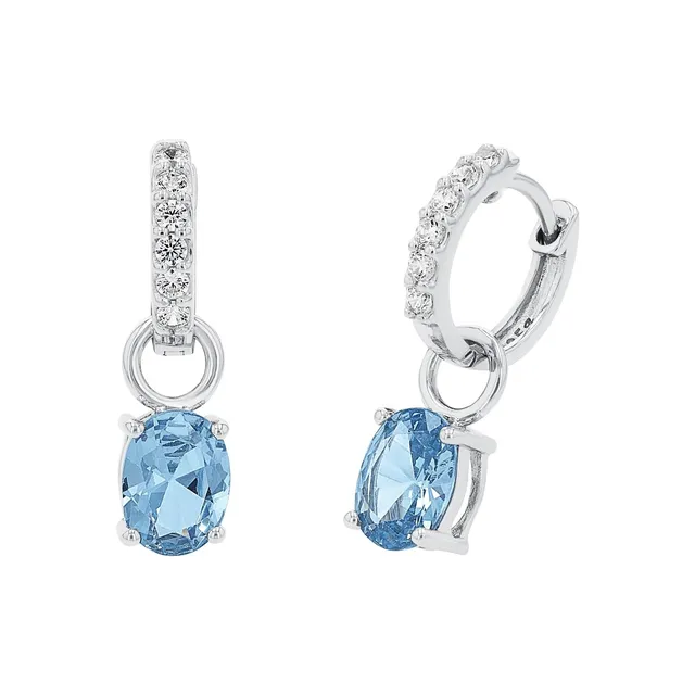 amor-2022071-creolen-925-silber-blau-zirkonia-2-2-cm image 1
