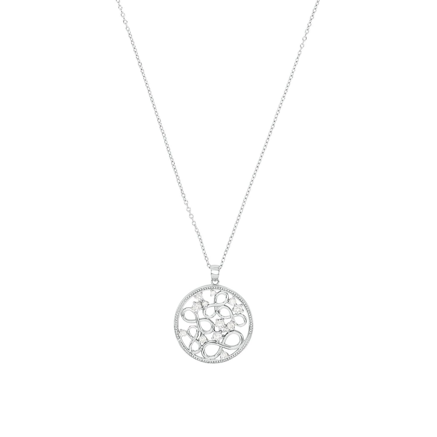amor-halsschmuck-kette-mit-anh-nger-2022085-silber-42-3-cm-infinity image 1