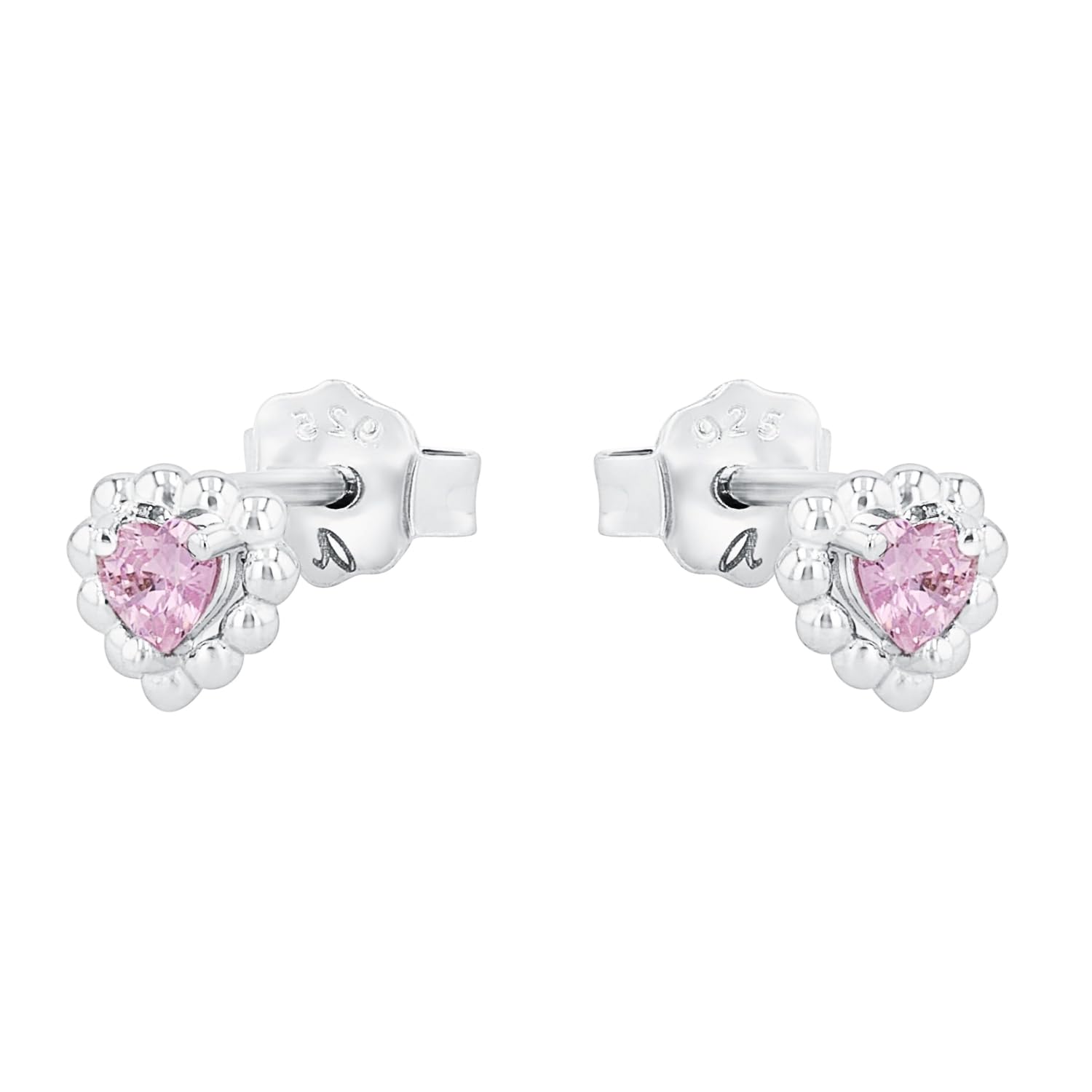 amor-2021294-herz-ohrstecker-rosa-925-silber-m-dchen image 3