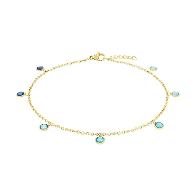 amor-fu-kettchen-2036447-fu-kette-gold-zirkonia-23-2-cm image 1