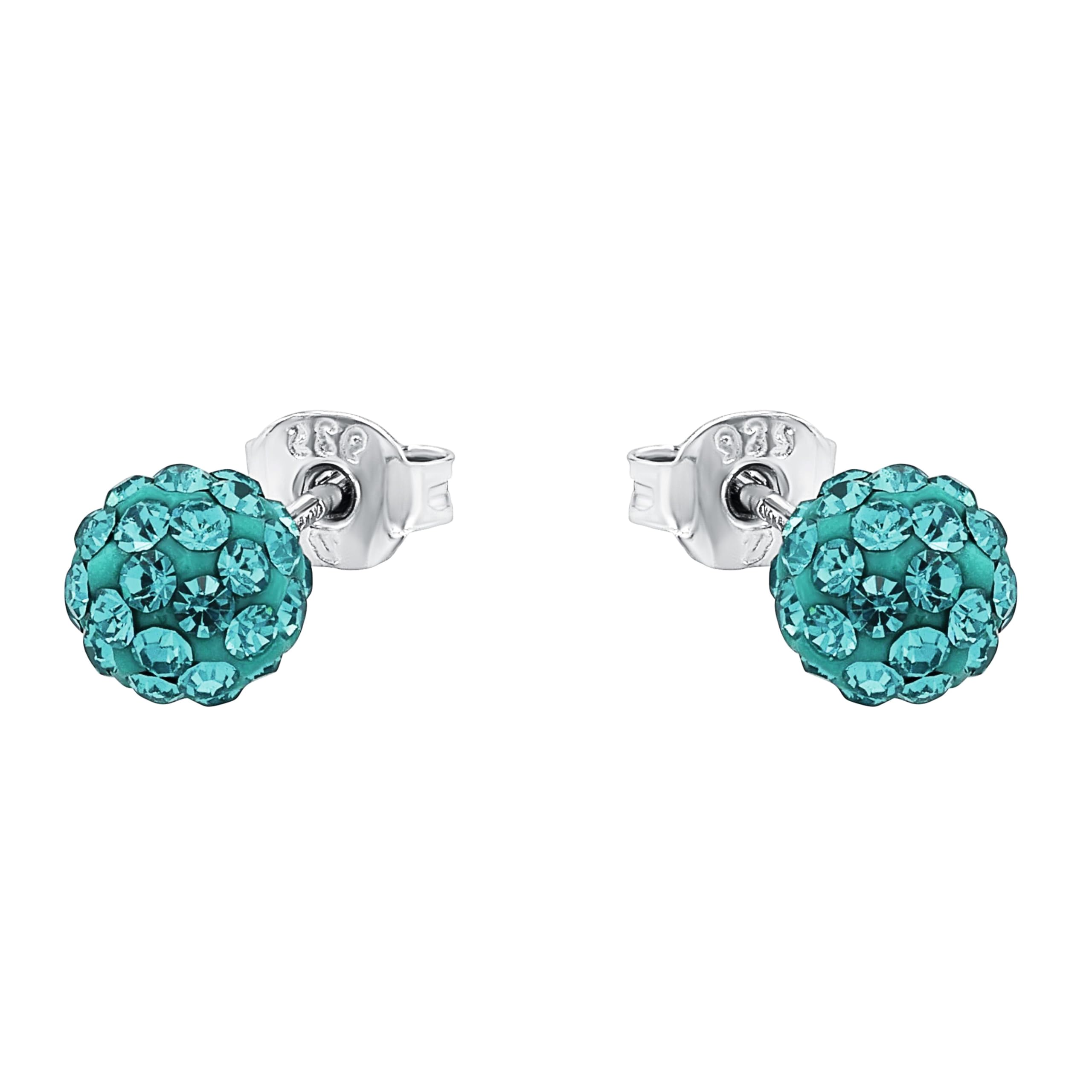 amor-ohrschmuck-ohrstecker-925-silber-t-rkis-damen image 3
