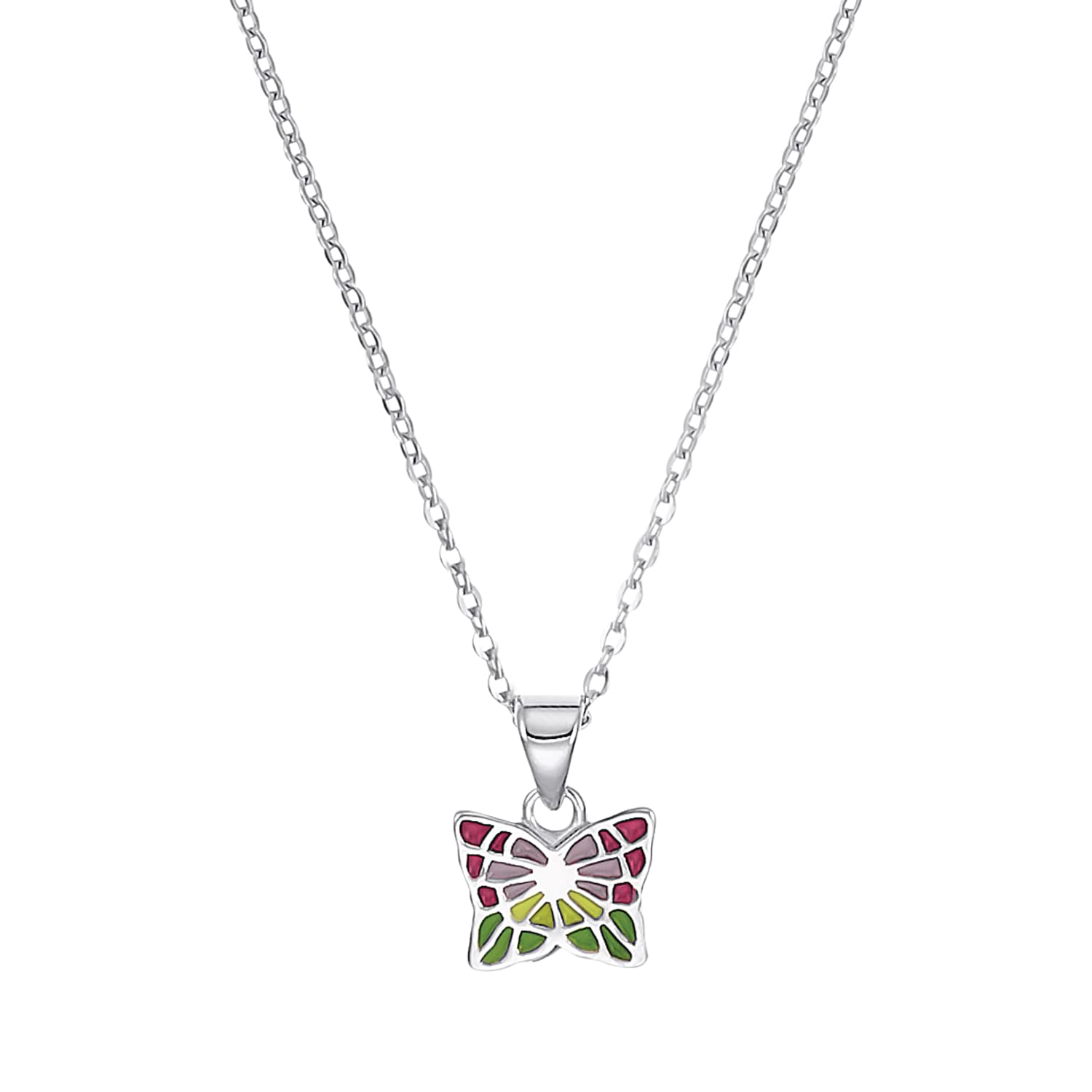 amor-halsschmuck-kette-schmetterling-925-silber-m-dchen image 1