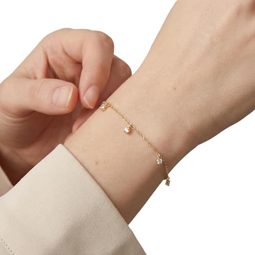 amor-armschmuck-armband-amr-b0013-gold-zirkonia-925-silber image 8
