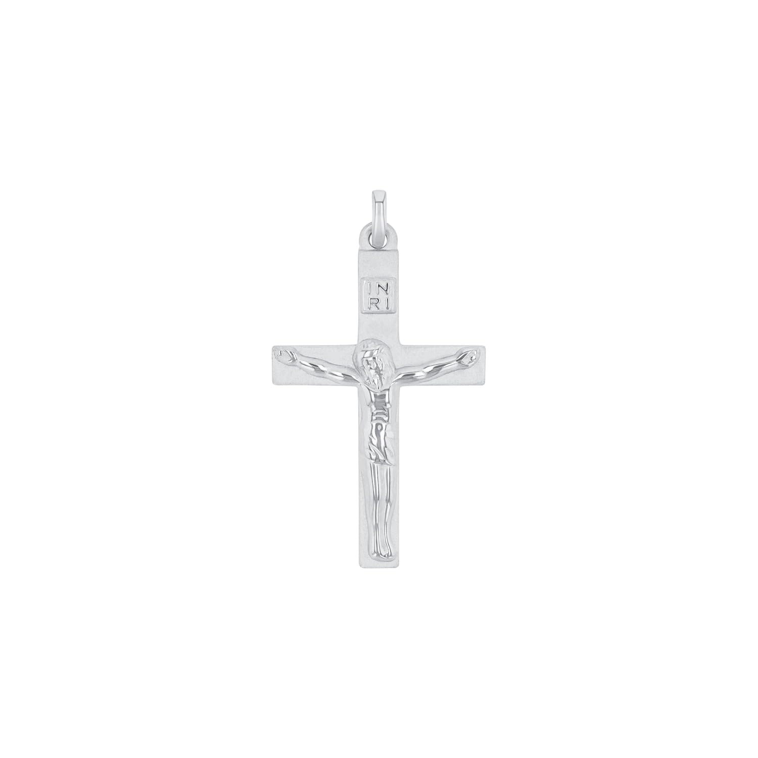 amor-anh-nger-2017519-kreuz-mit-corpus-silber-3-5-cm image 1