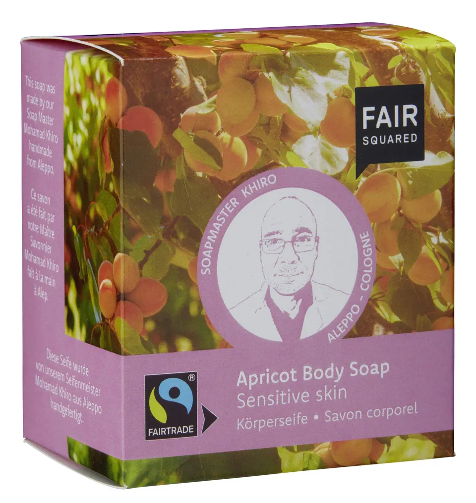 fair-squared-duschseife-aprikose-fest-2x80-g-vegan image 1