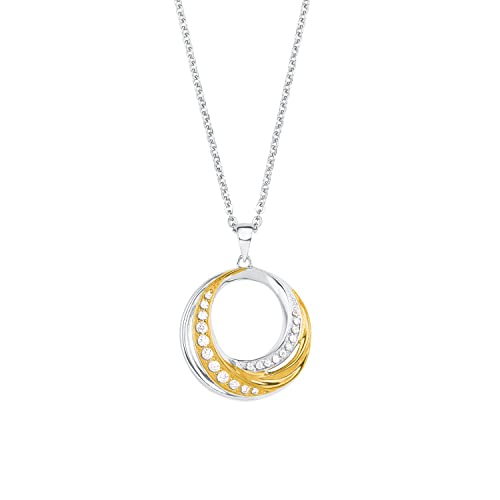 amor-halsschmuck-2022093-kreiskette-bicolor-silber-50-cm image 7