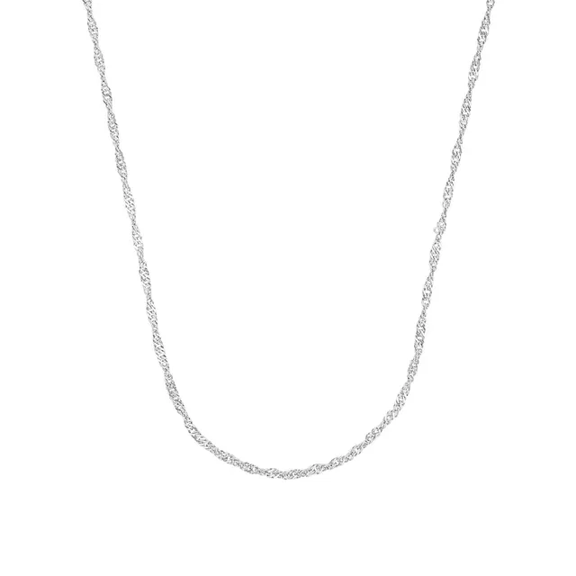 amor-halsschmuck-collier-2017481-silber-kette-50-cm-singapur image 1