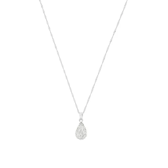 amor-halsschmuck-halskette-925-silber-42-cm-kristall image 1