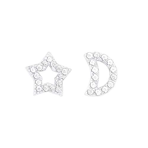 amor-ohrschmuck-ohrstecker-mond-sterne-925-silber image 7