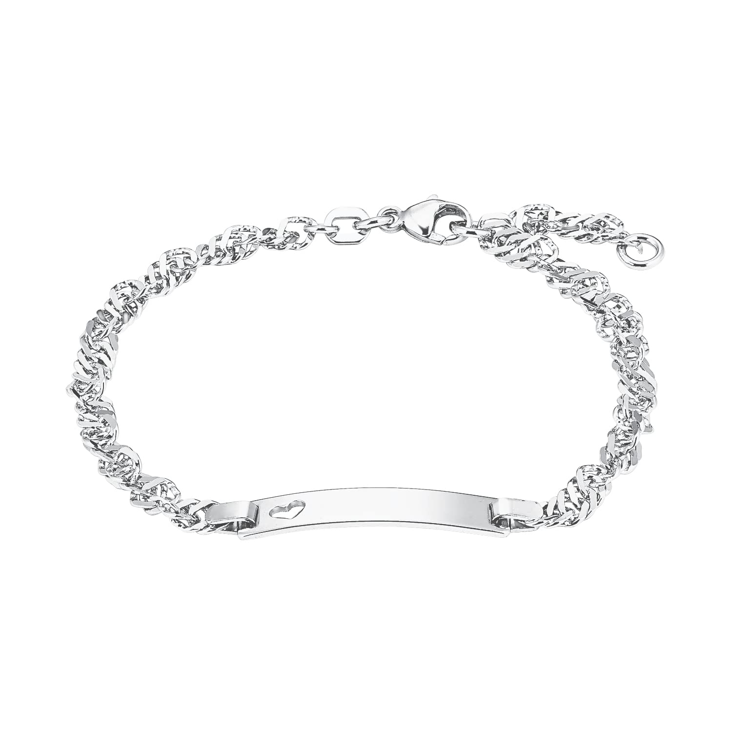 amor-armschmuck-9048571-identarmband-silber-17-2-cm image 1