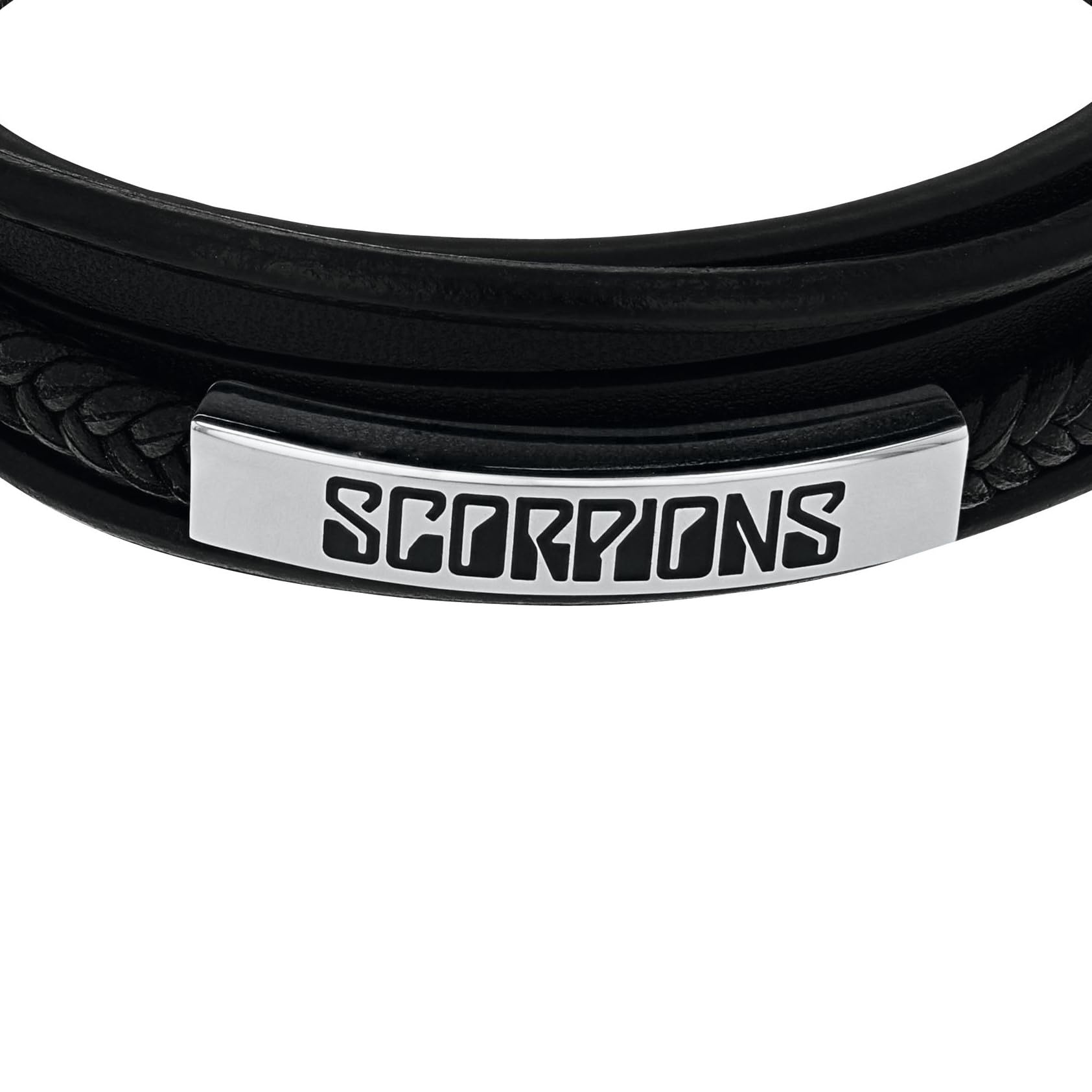amor-scorpions-armband-2040520-leder-silber-19-5-1-5-cm image 7