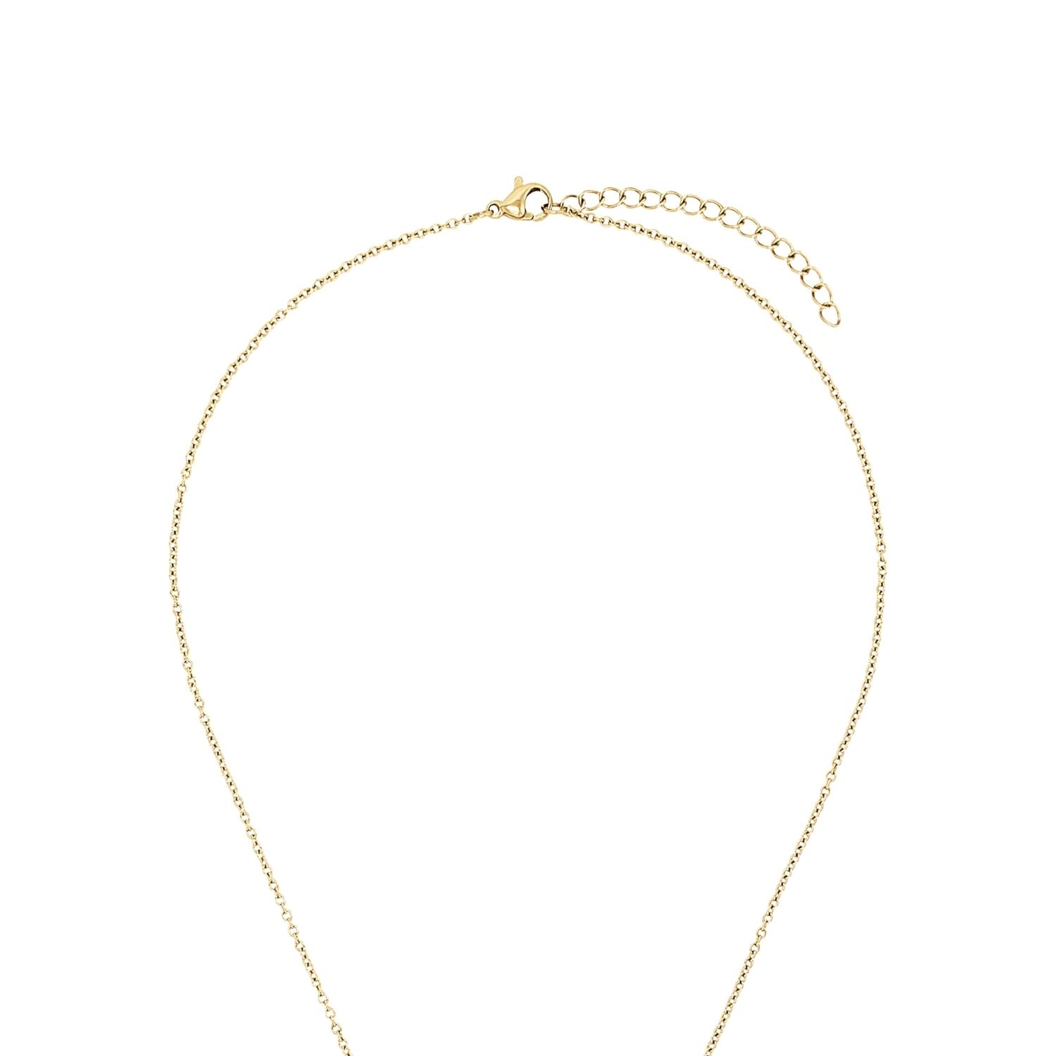 amor-2034295-kette-edelstahl-zirkonia-gold-45-5-cm-damen image 3