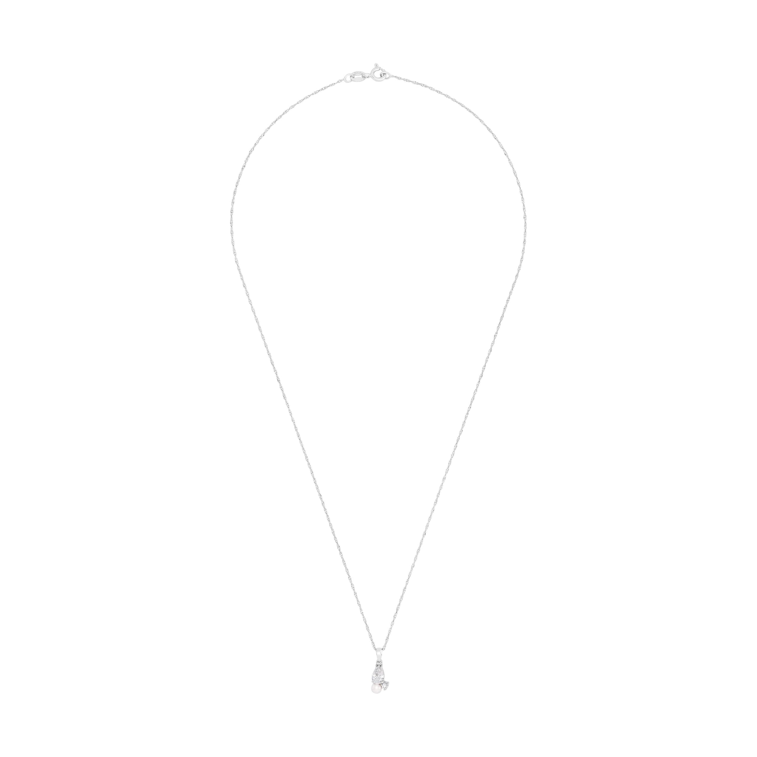amor-halsschmuck-kette-s-wasserperle-zirkonia-45-cm-2100170 image 5