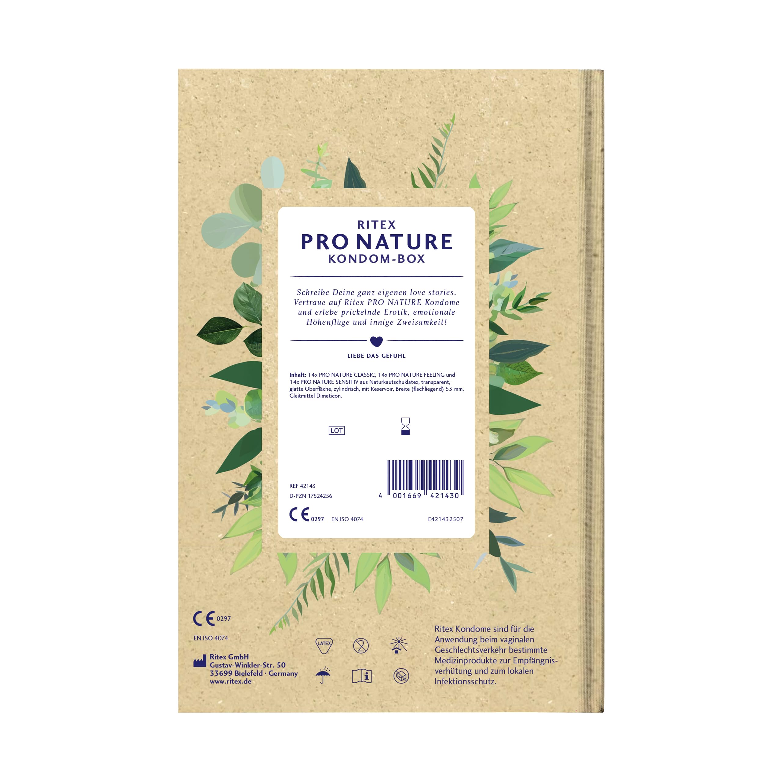 ritex-pro-nature-kondom-box-mix-42-st-ck-vegan image 2