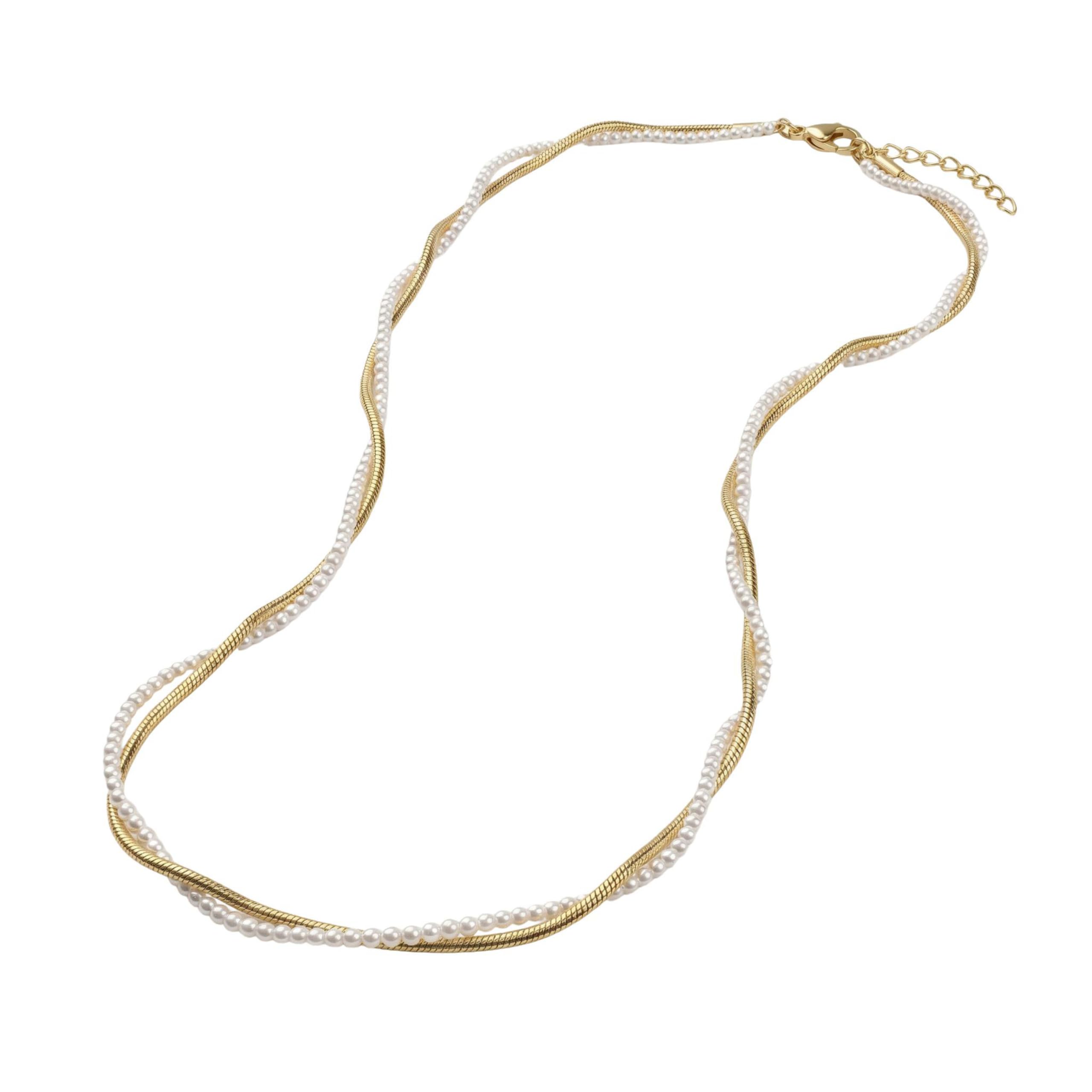 amor-amr-n0032-halskette-edelstahl-gold-perlen image 5