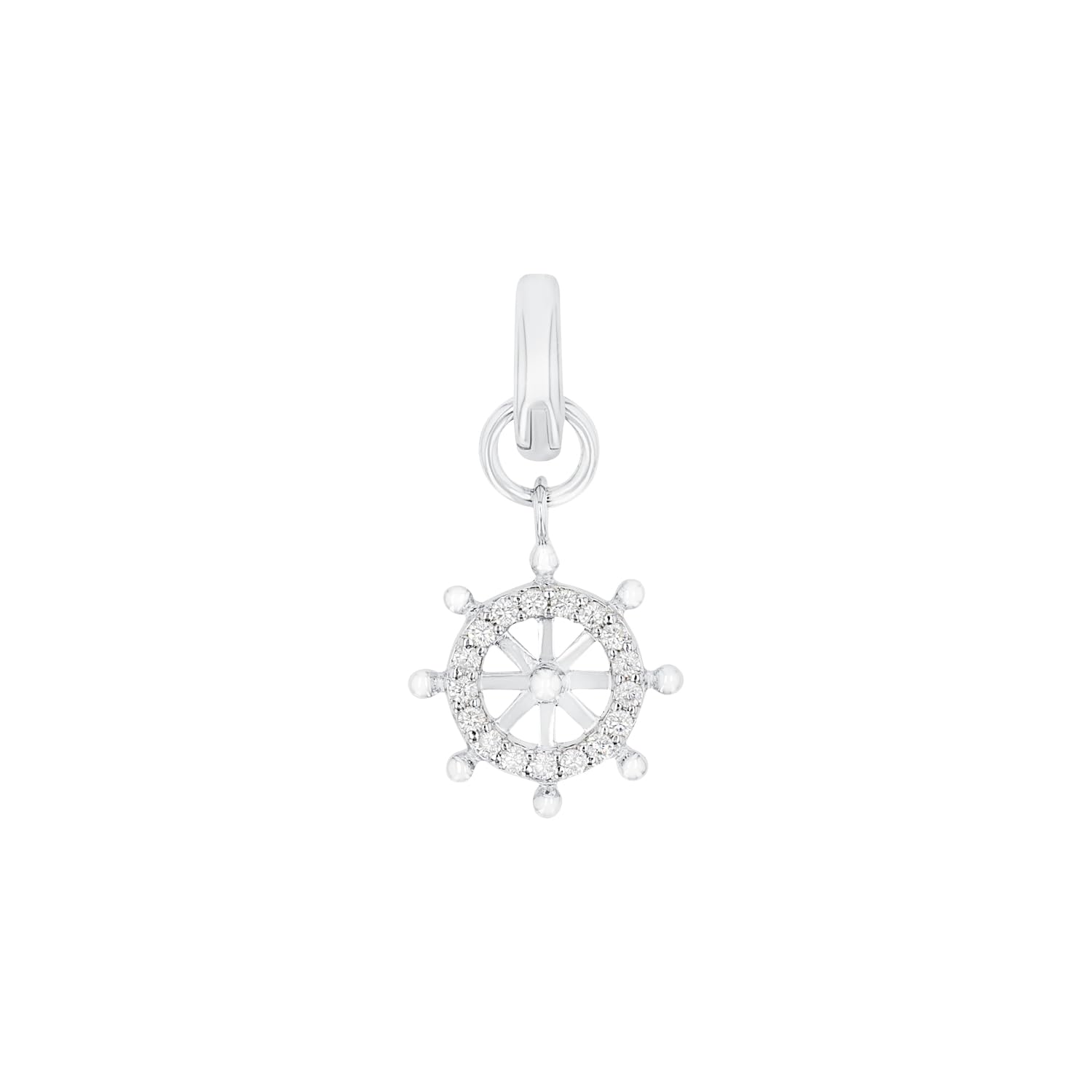 amor-charms-2038508-charm-steuerrad-wei-2-1-cm-zirkonia image 1