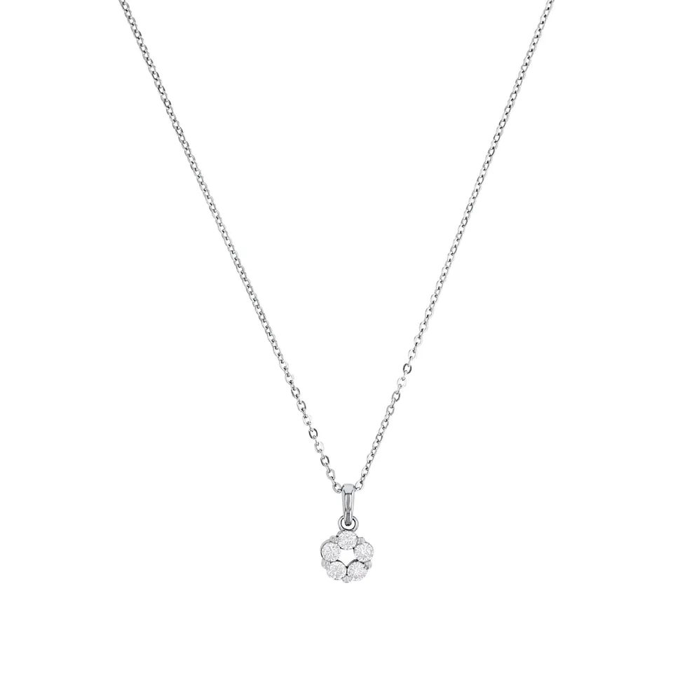 amor-halsschmuck-2027492-kette-mit-anh-nger-42-cm-silber image 1