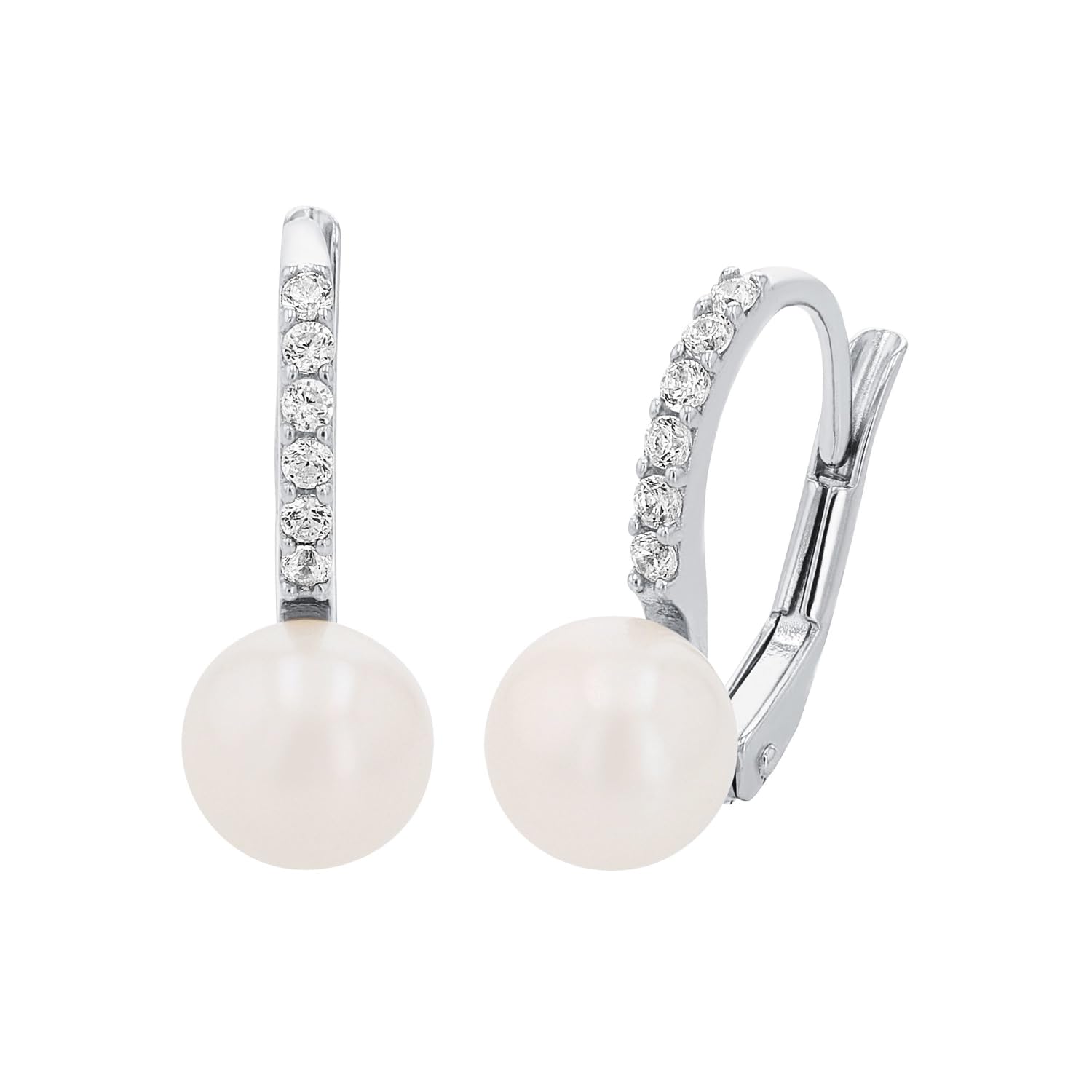 amor-ohrh-nger-9354351-silber-perle-zirkonia-1-9-cm image 1