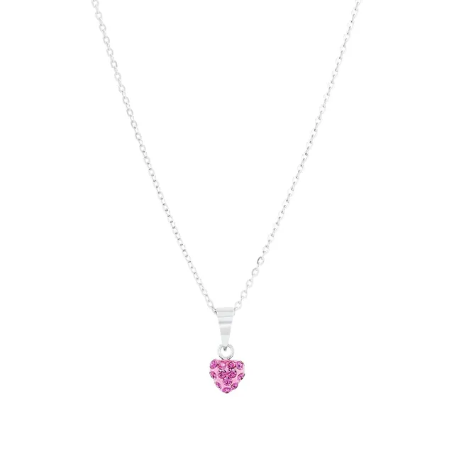 amor-halsschmuck-9293544-kinder-kette-herz-pink-35-3-cm image 1