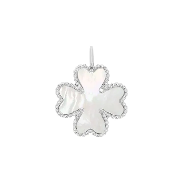 amor-2039075-anh-nger-kleeblatt-perlmutt-wei-1-7-cm image 1