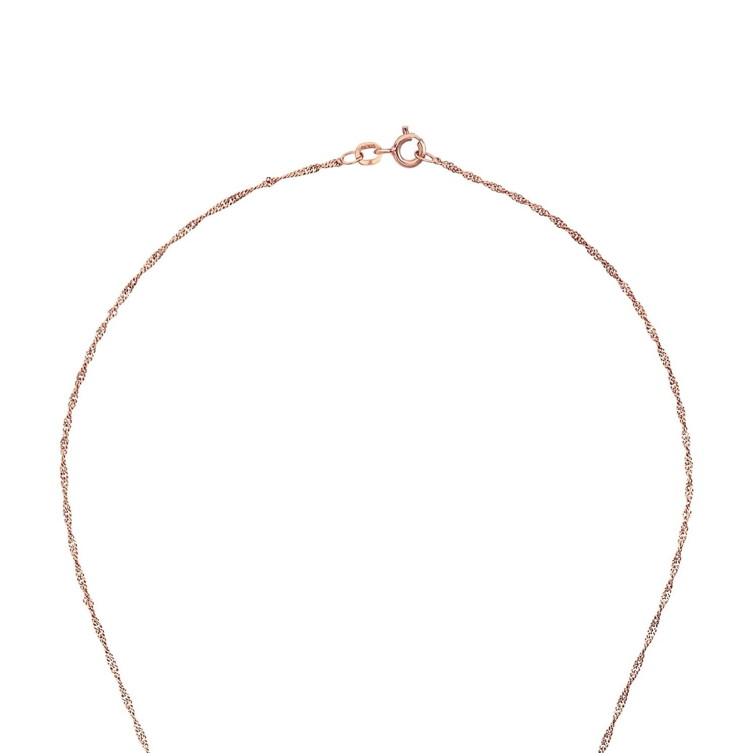 amor-2022075-kette-silber-45cm-perle-zirkonia-rosa-geschenkbox image 3