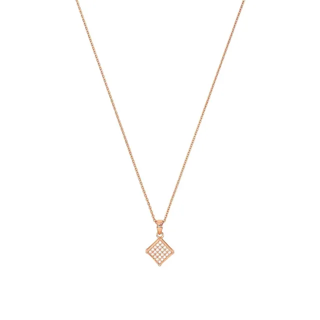 amor-halsschmuck-kette-anh-nger-925-ros-42-cm image 1