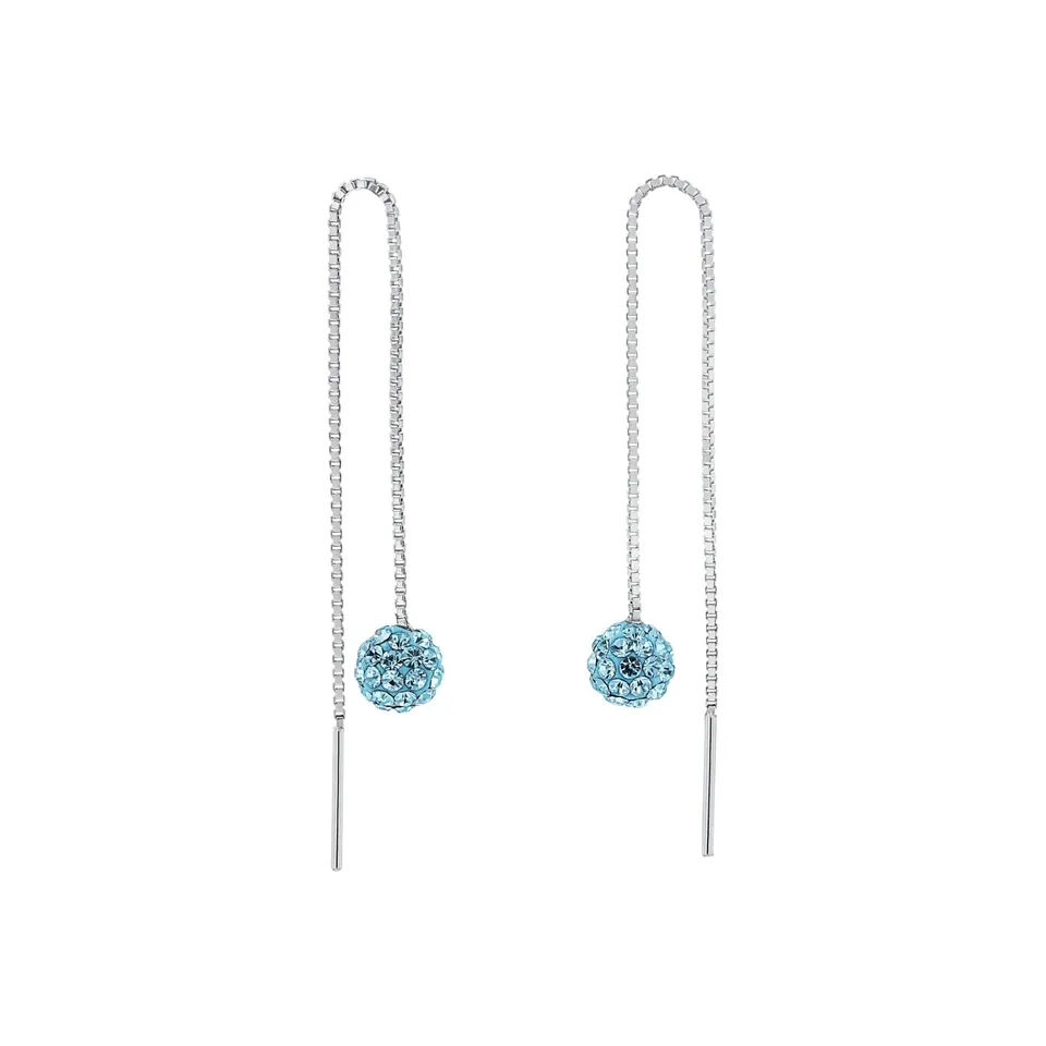 amor-ohrh-nger-925-silber-mit-zirkonia-damen-ohrschmuck image 1
