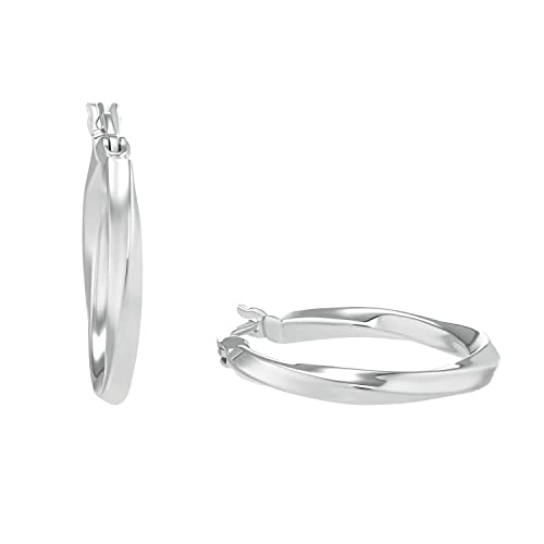amor-9959525-creolen-ohrringe-silber-2-1-cm-damen image 6