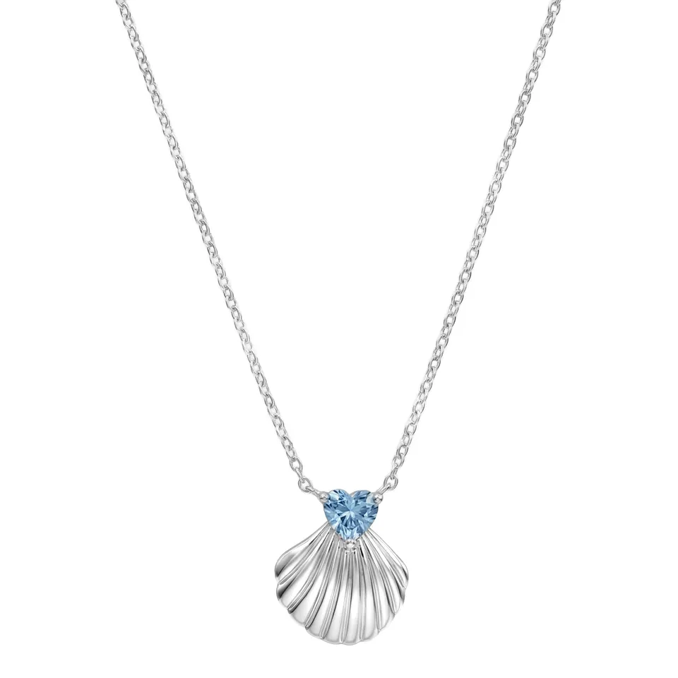 amor-amr-n0047-halskette-925-silber-muschel-herz-zirkonia image 1