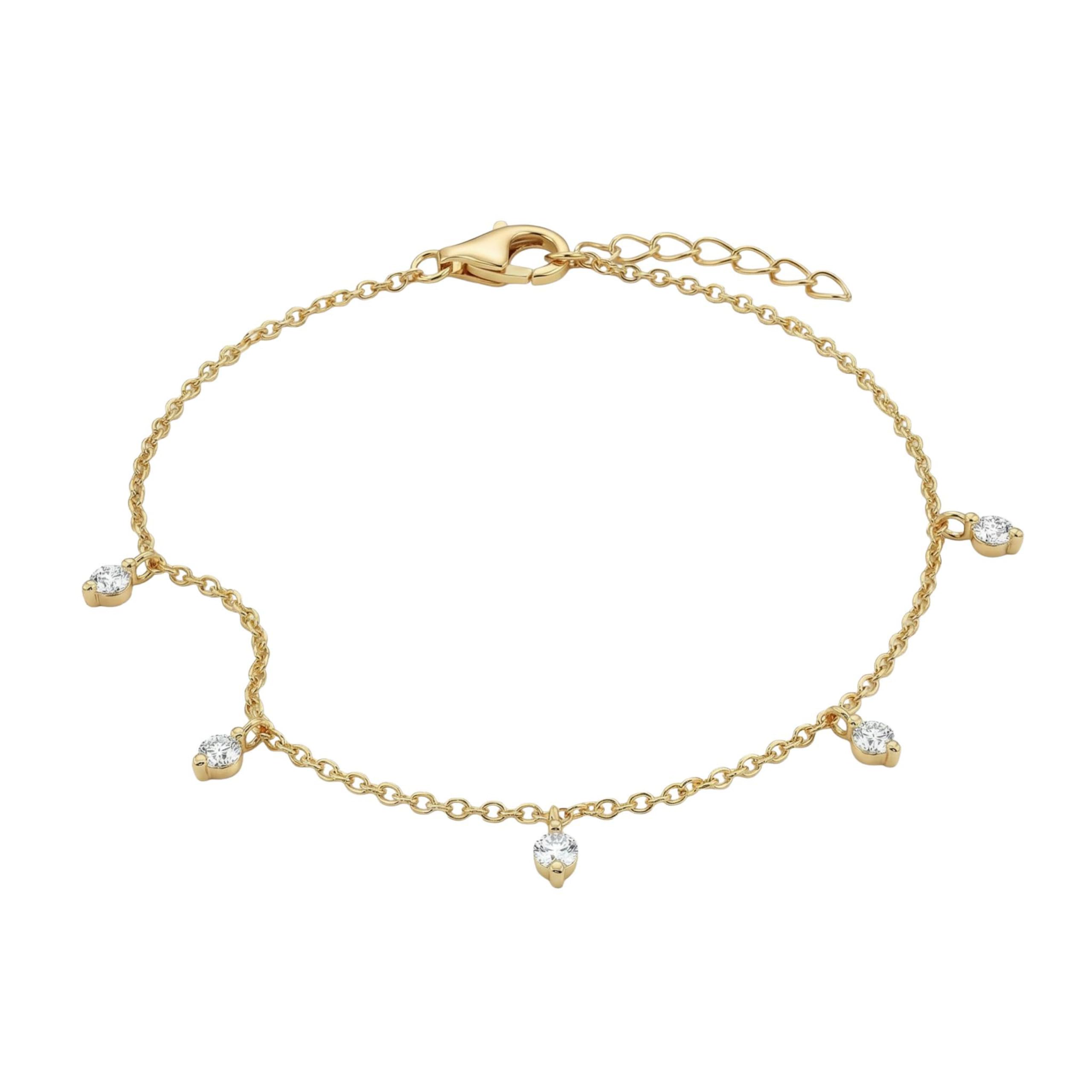 amor-armschmuck-armband-amr-b0013-gold-zirkonia-925-silber image 4
