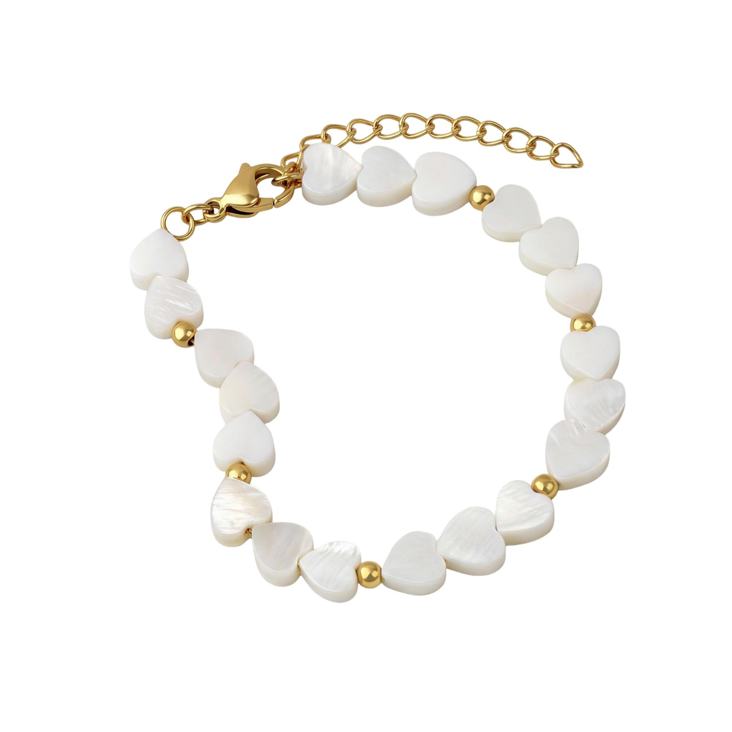 amor-armschmuck-armband-amr-b0016-edelstahl-gold-herz image 4