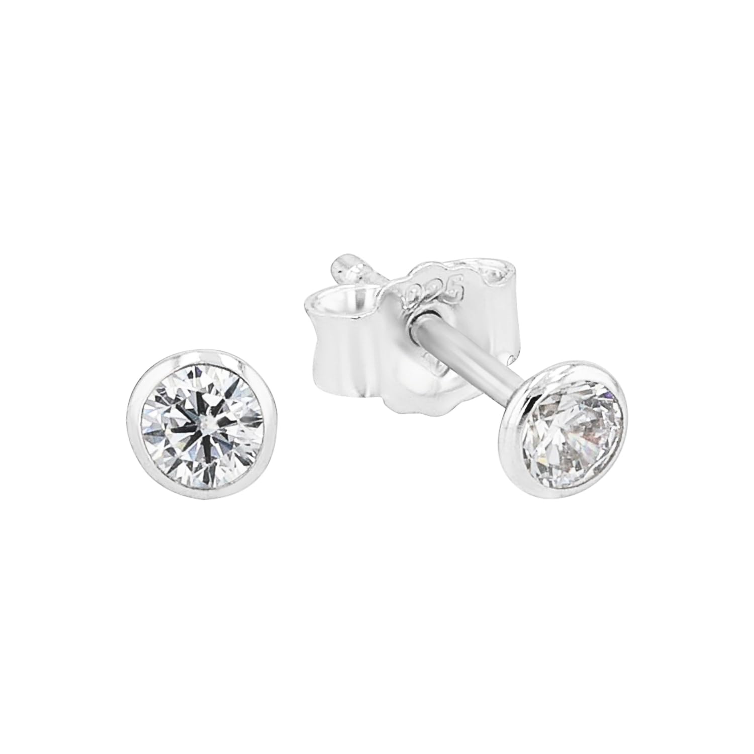 amor-ohrschmuck-ohrstecker-925-silber-zirkonia-0-3cm image 1