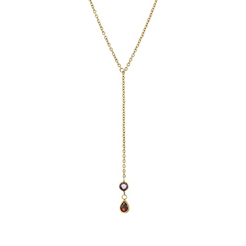 amor-2034295-kette-edelstahl-zirkonia-gold-45-5-cm-damen image 7