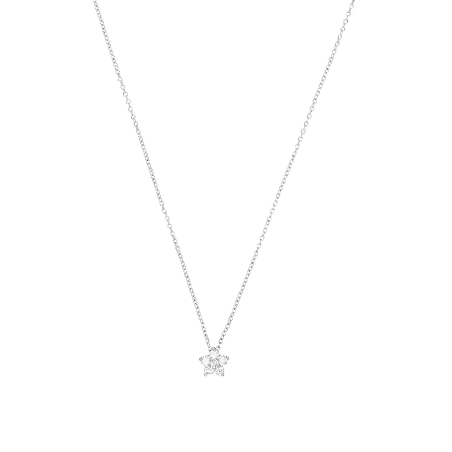 amor-halsschmuck-kette-blume-klein-925-silber-damen image 1
