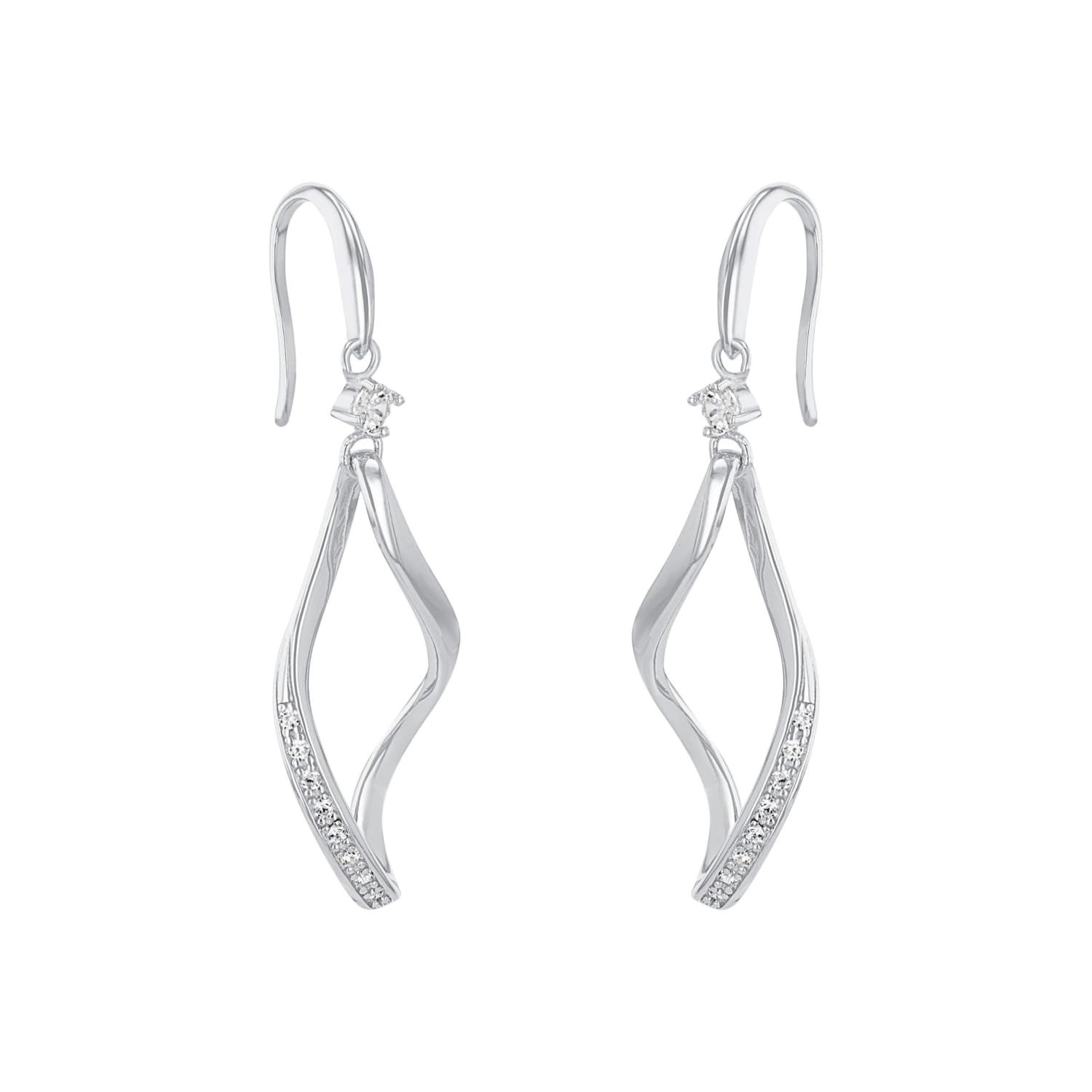 amor-ohrschmuck-2023884-ohrh-nger-silber-zirkonia-4-7cm image 3