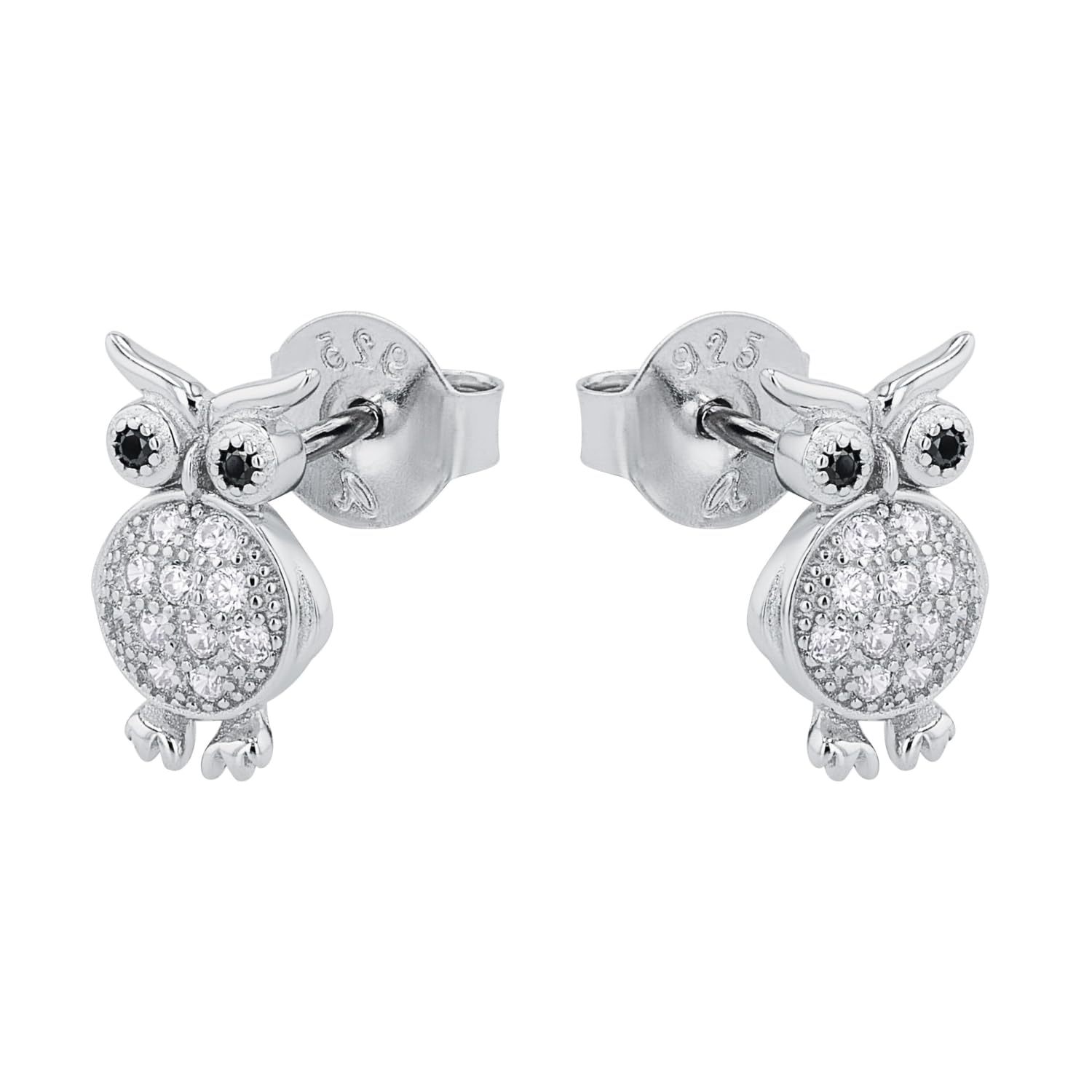 amor-ohrstecker-eule-silber-zirkonia-ohrringe-12-mm image 3