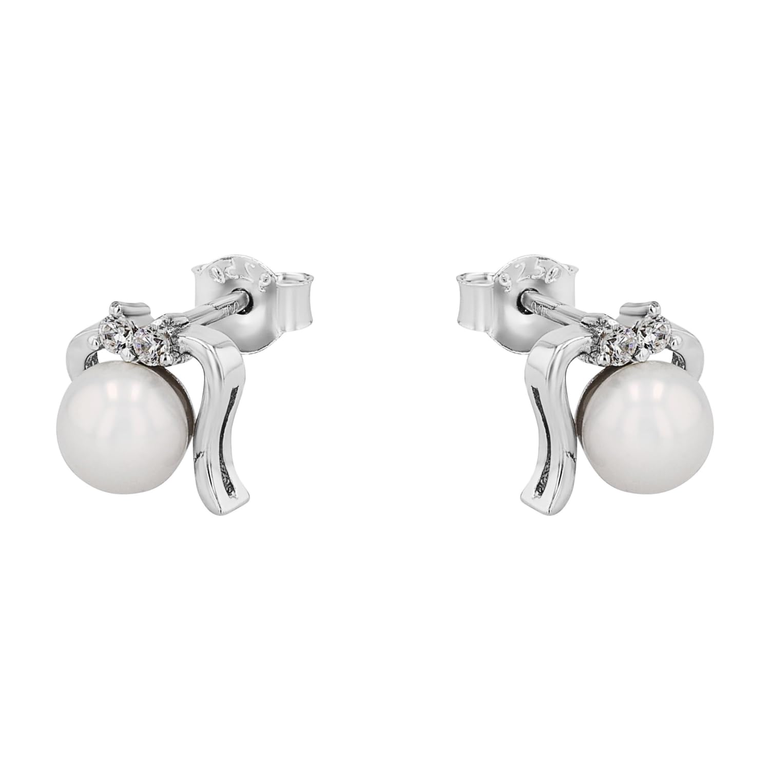 amor-ohrschmuck-9243440-ohrstecker-0-9-cm-perle-zirkonia image 3