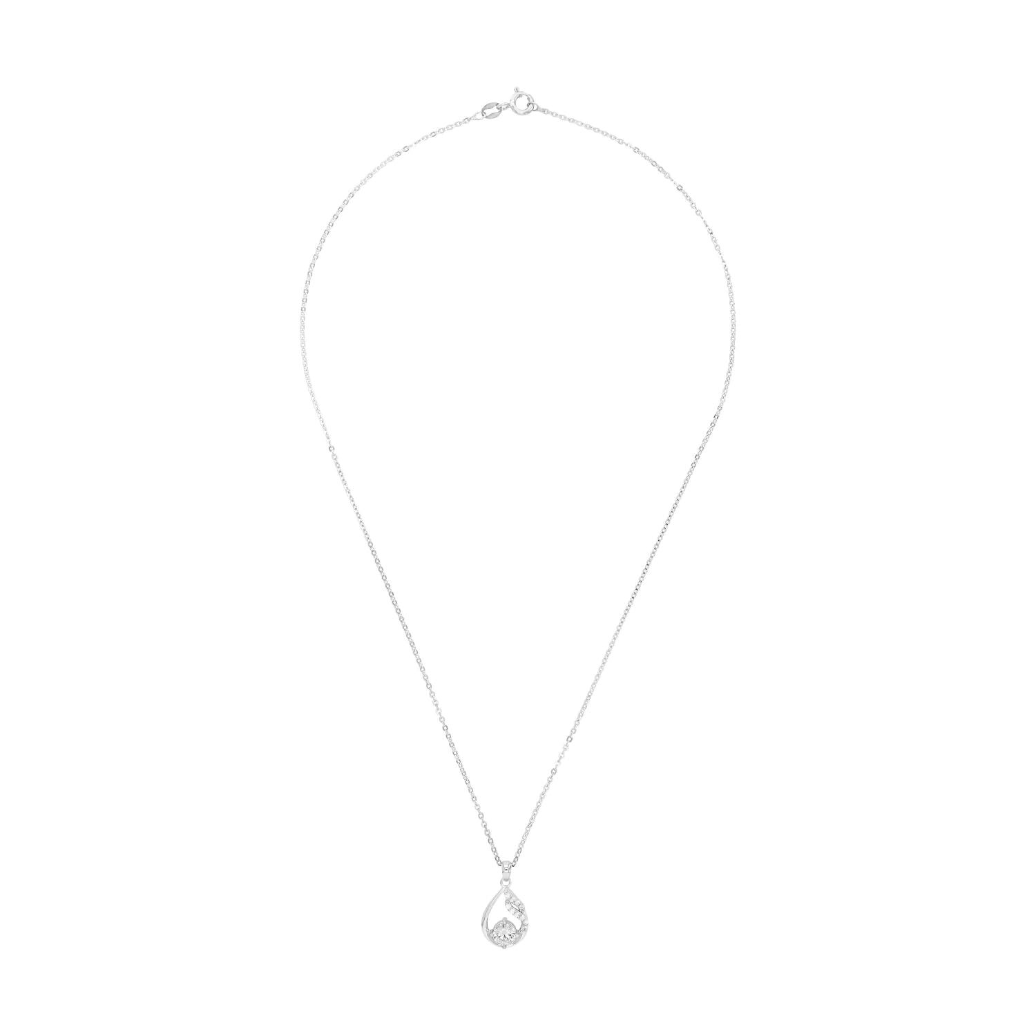 amor-halsschmuck-2026266-halskette-silber-zirkonia-45-cm image 2