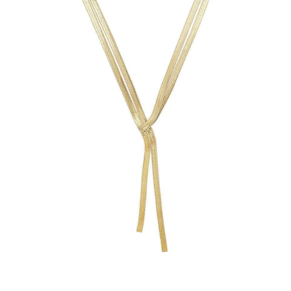 amor-halsschmuck-2100172-y-collier-gold-edelstahl-38-5-cm image 1