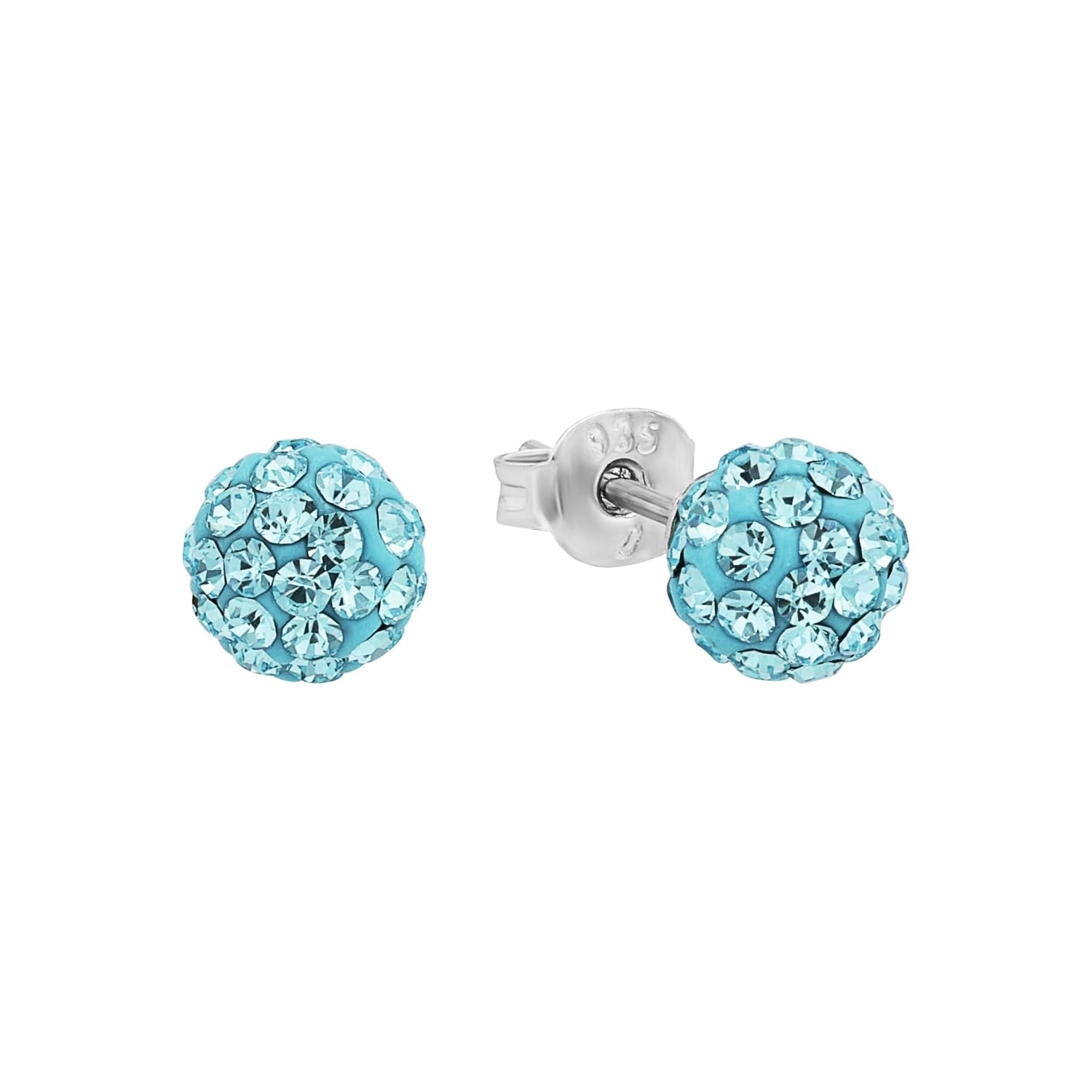 amor-ohrschmuck-ohrstecker-925-silber-kristall-6-mm image 1