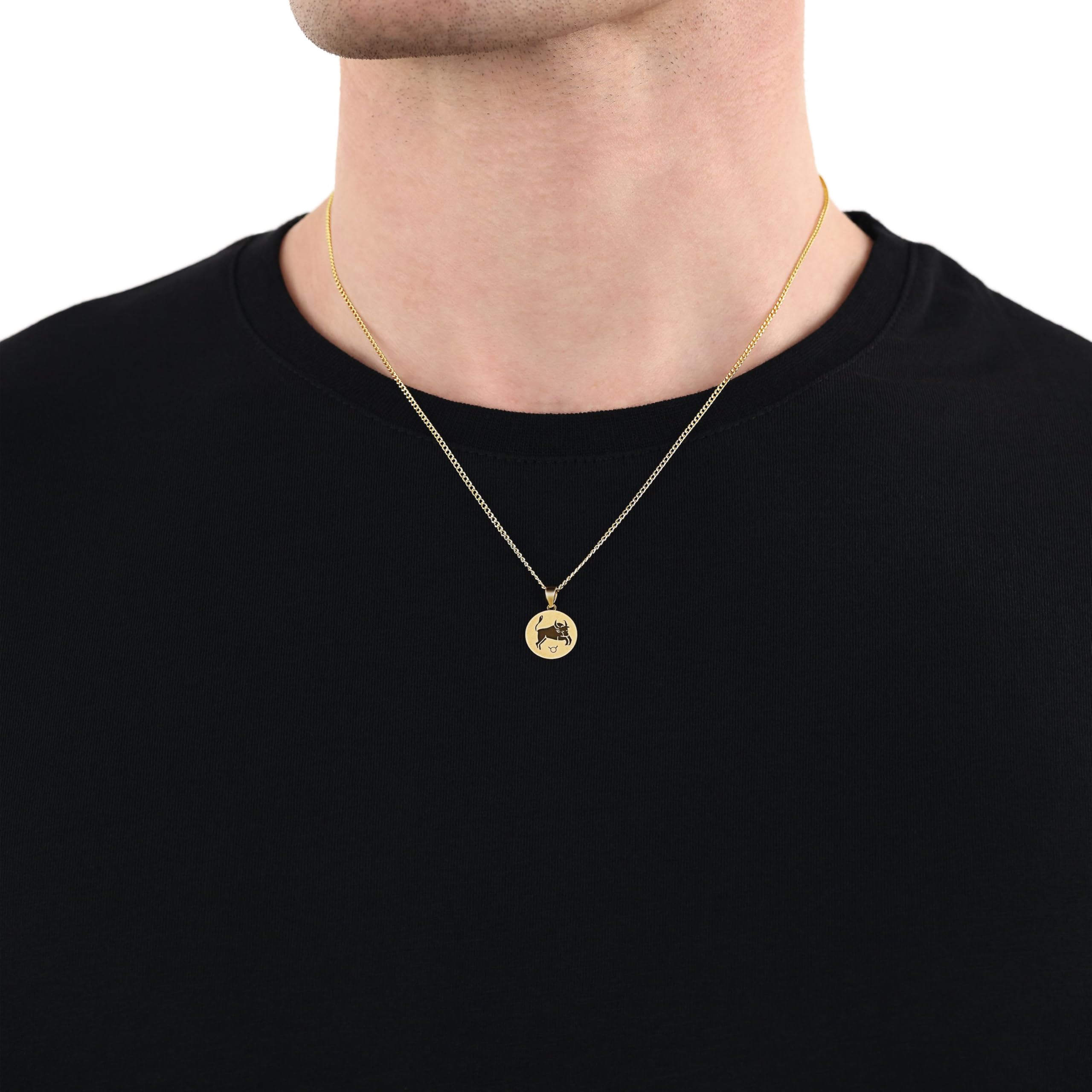 amor-2020785-stier-anh-nger-gold-unisex-sternzeichen image 4