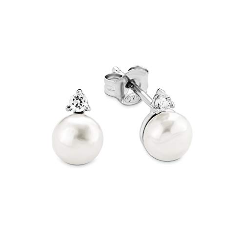 amor-ohrschmuck-ohrstecker-2016081-silber-perle-zirkonia-1cm image 6