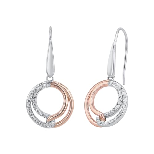 amor-ohrschmuck-ohrh-nger-2026275-bicolor-zirkonia-3-5-cm image 7