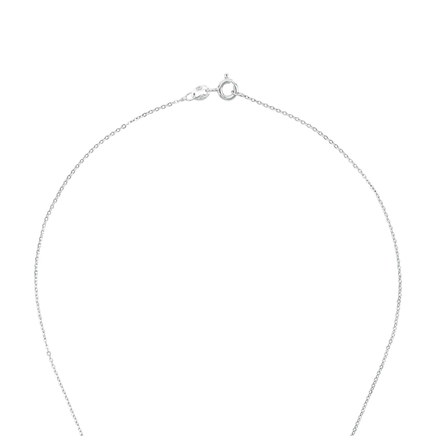 amor-halsschmuck-kette-mit-anh-nger-2022315-bicolor-45-cm-zirkonia image 3