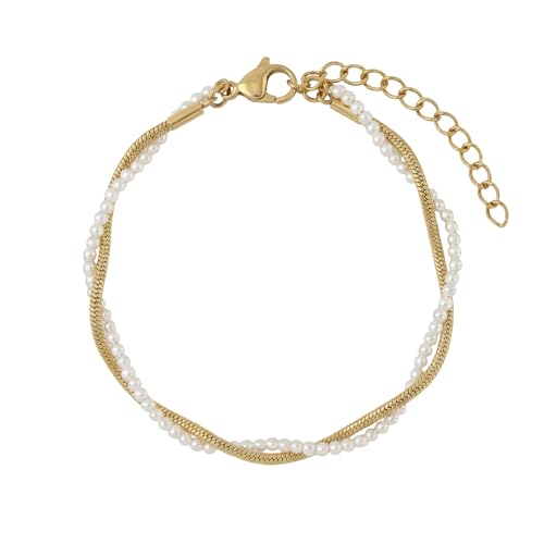 amor-amr-b0015-armband-edelstahl-gold-perlen image 6