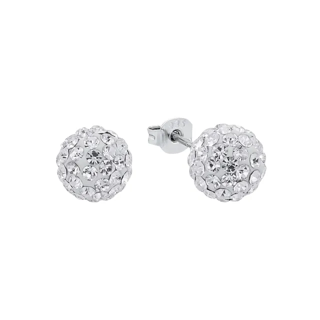 amor-ohrschmuck-2016405-ohrstecker-silber-wei-0-8-cm image 1